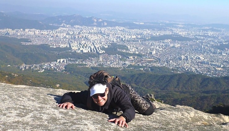 Bukhansan Baegundae Peak