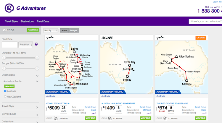 small group tour companies australia