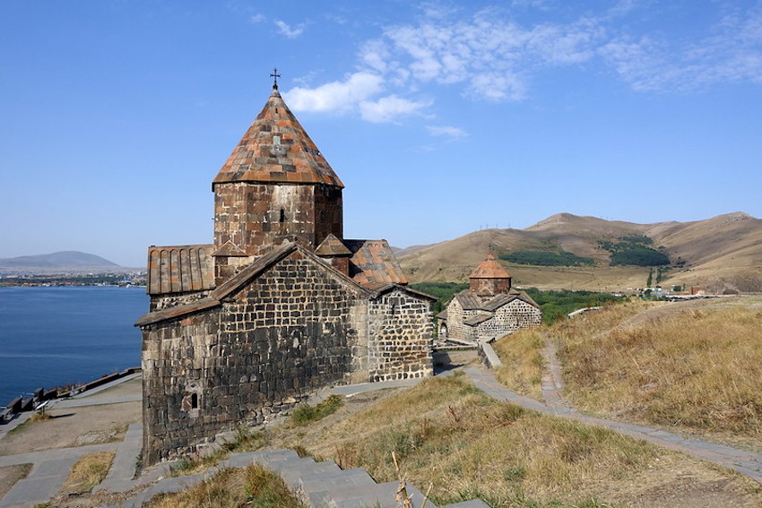 Armenia Monastery Lake