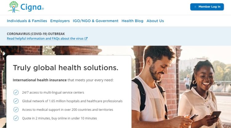 Cigna international health insurance