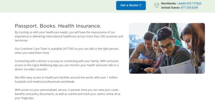 cigna health insurance student