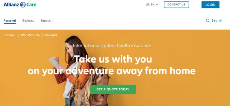 student health insurance allianz care