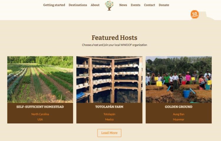 wwoof best site for work exchange