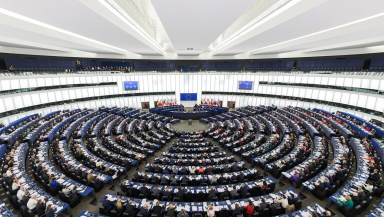 The European Parliament Hemicycle