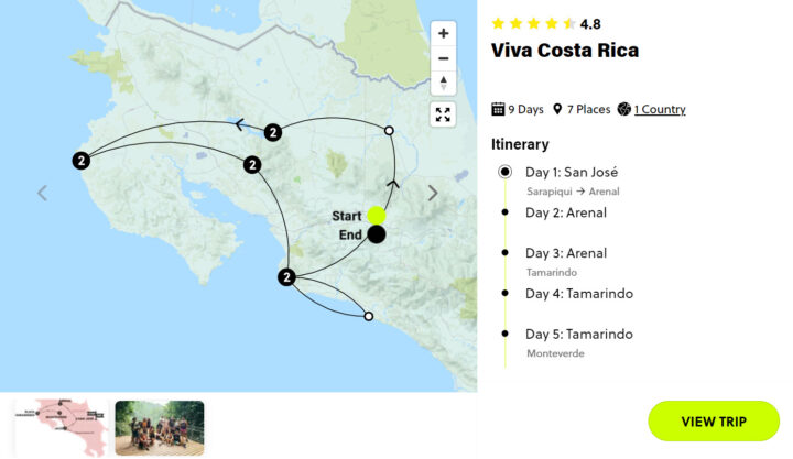 Tour Costa Rica