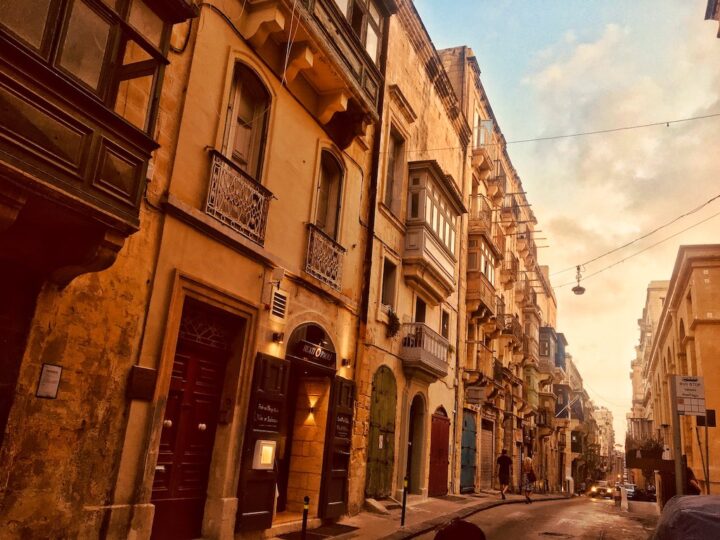 Valletta, Malta, Balconies