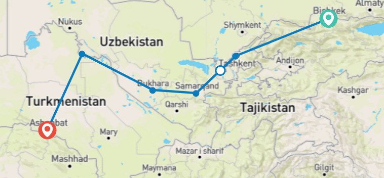 Tour Central Asia