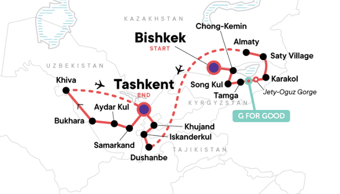 Tour Central Asia