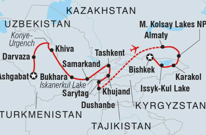 Tour Central Asia