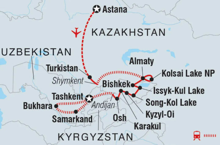 Tour Central Asia