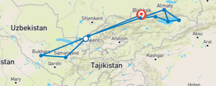 Tour Central Asia