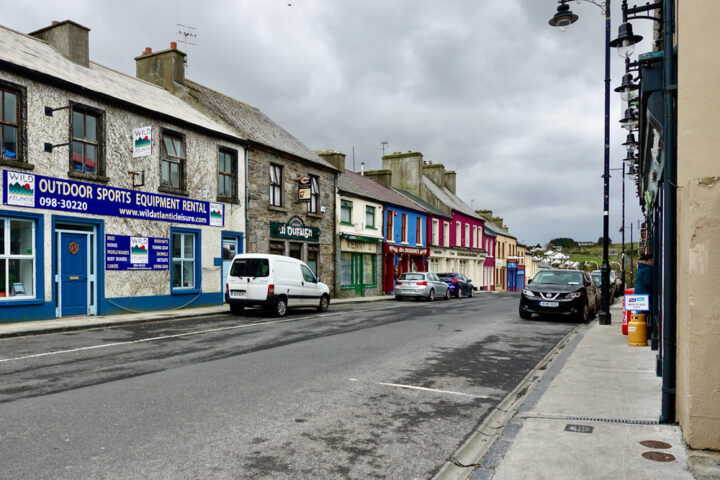 Small town Irish life Louisburgh County Mayo - 1-1