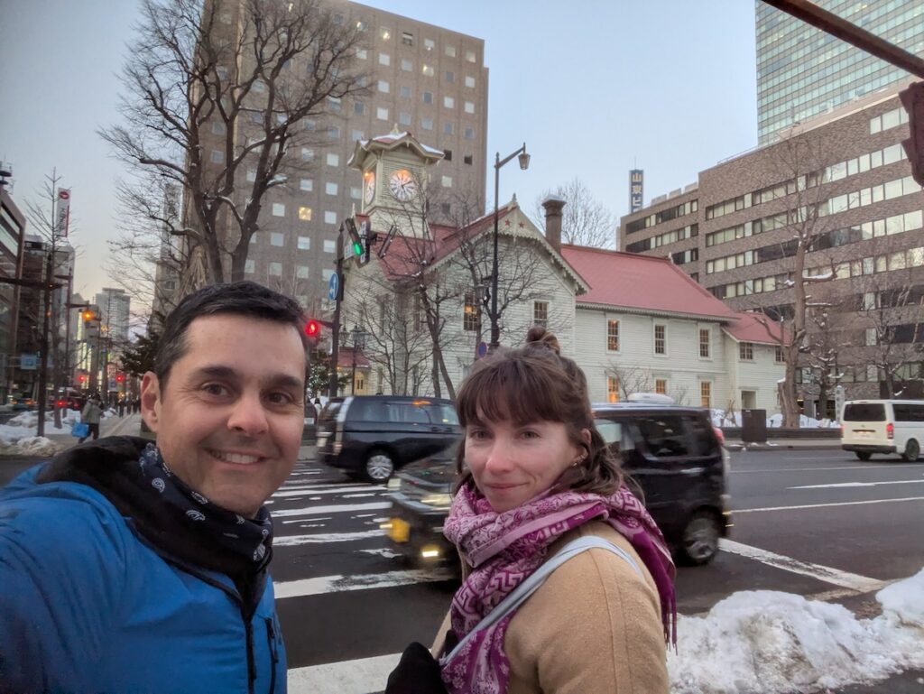 Sapporo famous clock