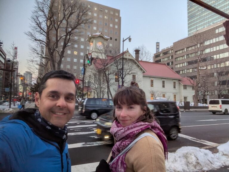 Sapporo famous clock
