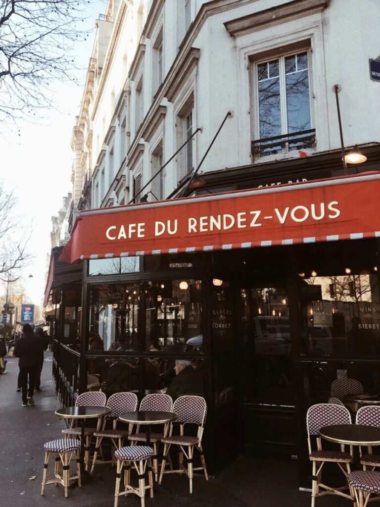 french cafe