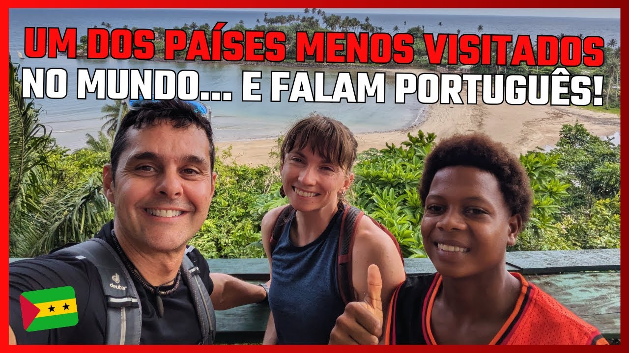 VIAJAR SÃO TOMÉ E PRÍNCIPE! EXPLORE COMIGO ESSA ANTIGA COLÔNIA PORTUGUESA VENDO O O PASSADO E ATUAL